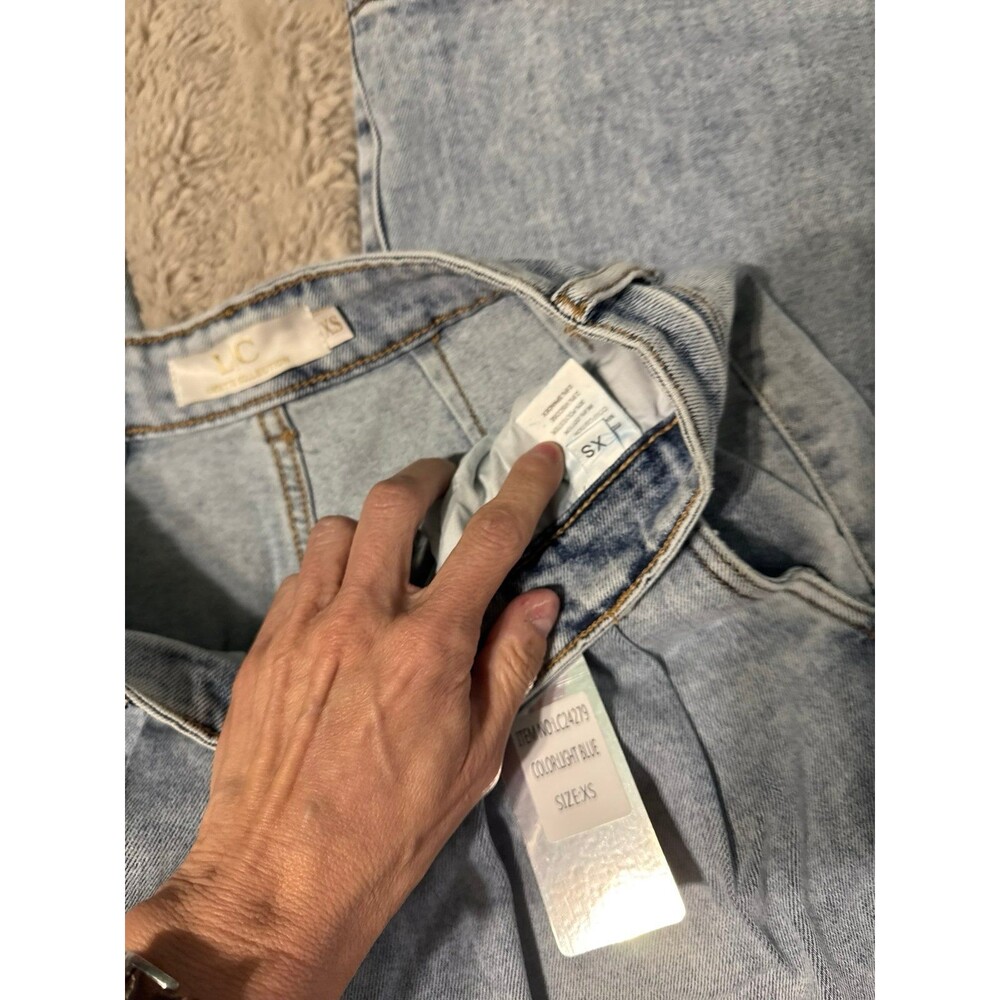 Lizette Collection wide leg denim jean - Picture 3 of 7